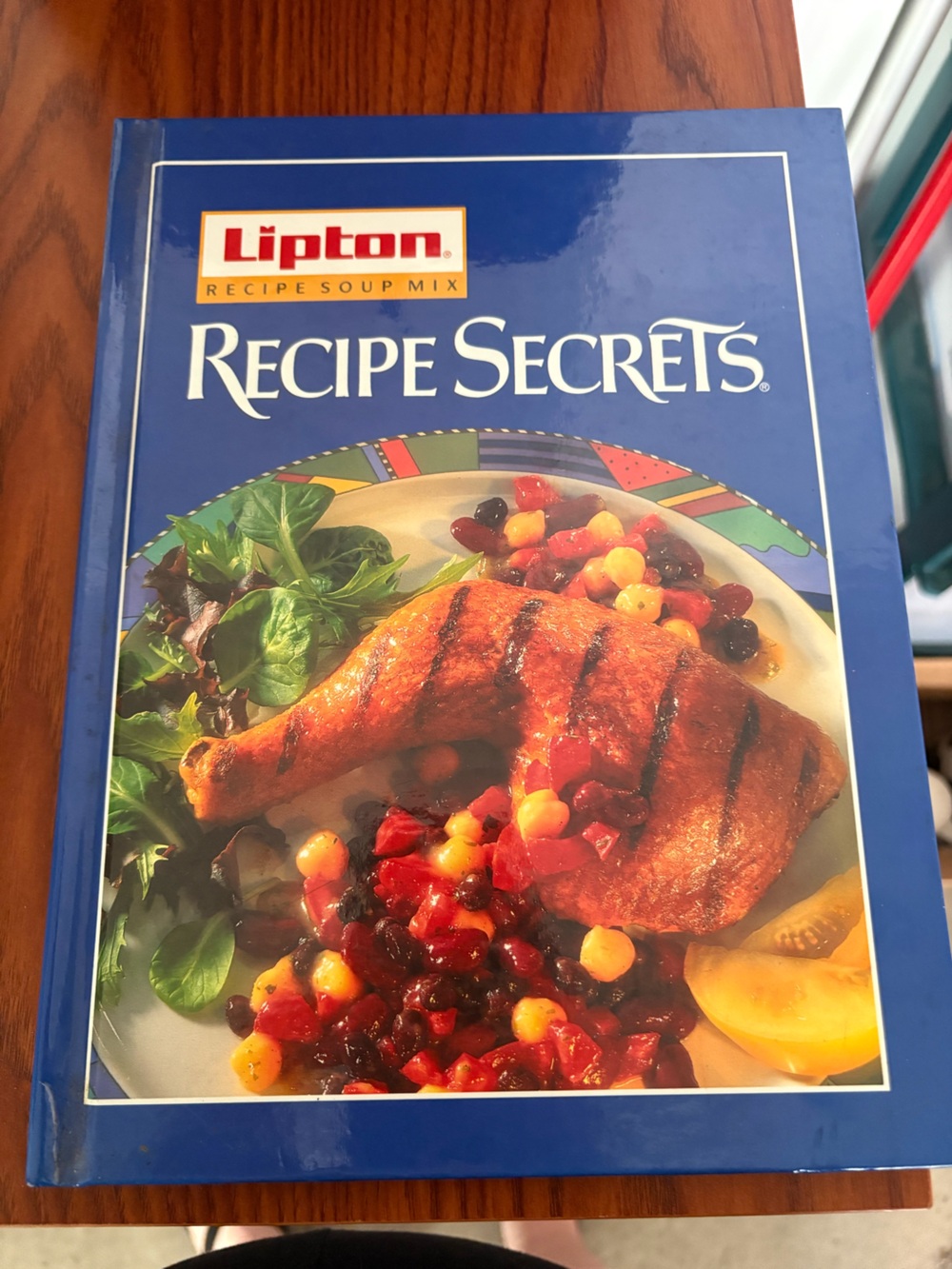 Lipton Recipe Secrets Cookbook - Blue Cover